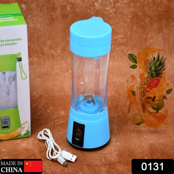 Portable Mixer Grinder 6 Blade Juicer USB Rechargeable Vegetables Fruit Juice Maker Juice Extractor Blender Mixer - Image 8