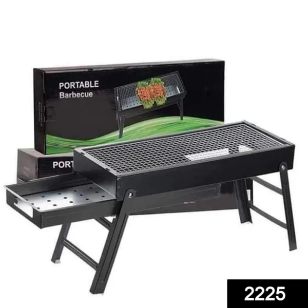 Portable Barbeque BBQ Grill Set for Outdoor, Home and Camping - Image 10