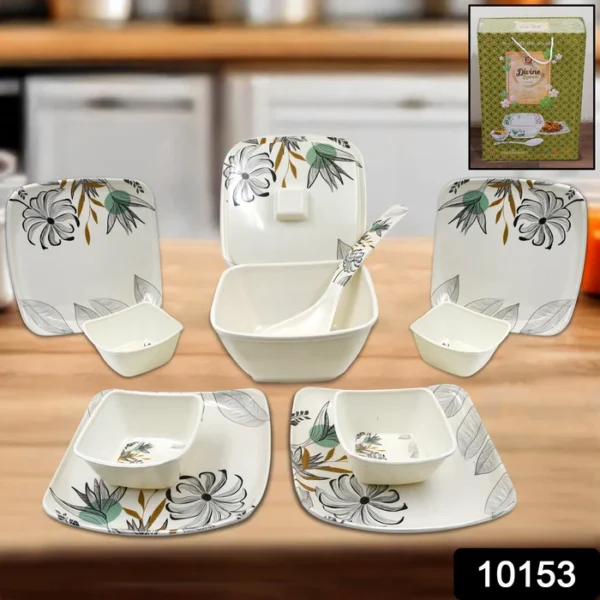 lunch Tableware, Dinner Set (11 Pcs Set) - Image 7