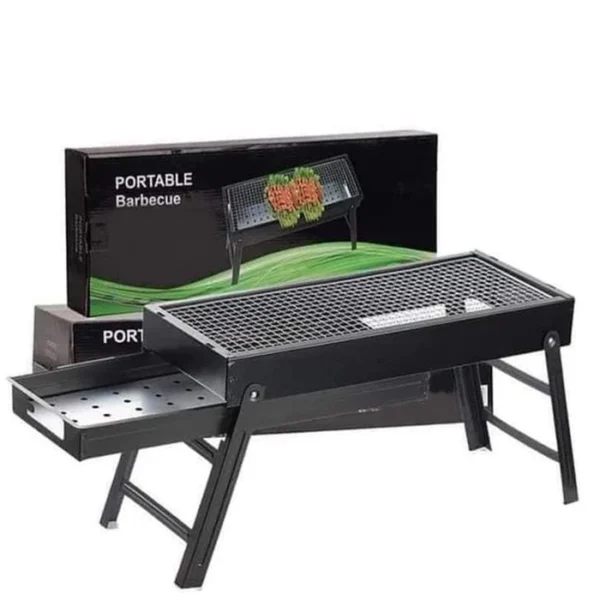 Portable Barbeque BBQ Grill Set for Outdoor, Home and Camping