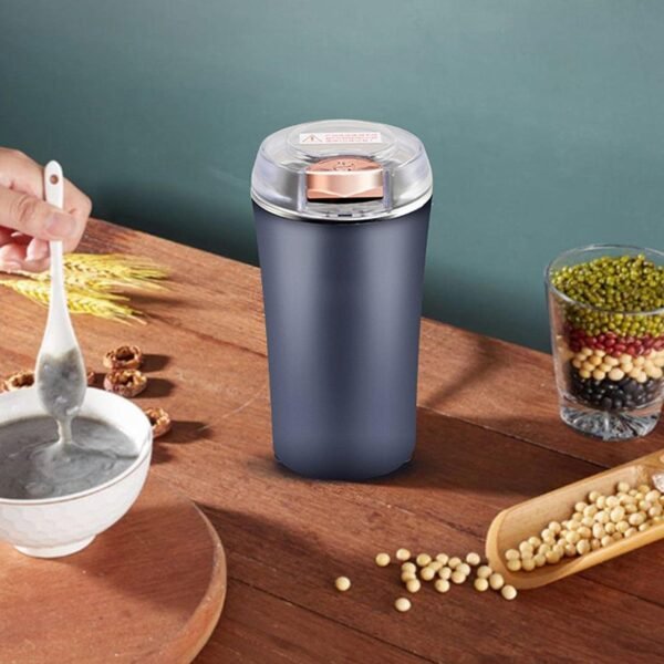 Spice Grinder Portable -Electric Grain Mill Grinder Stainless Steel Dry Grain Spices Cereals Seasonings Coffee Bean Grinder Machine - Image 10